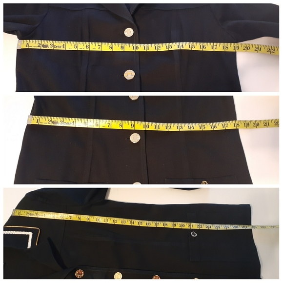 Vintage St. John Sport by Marie Gray Black Blazer